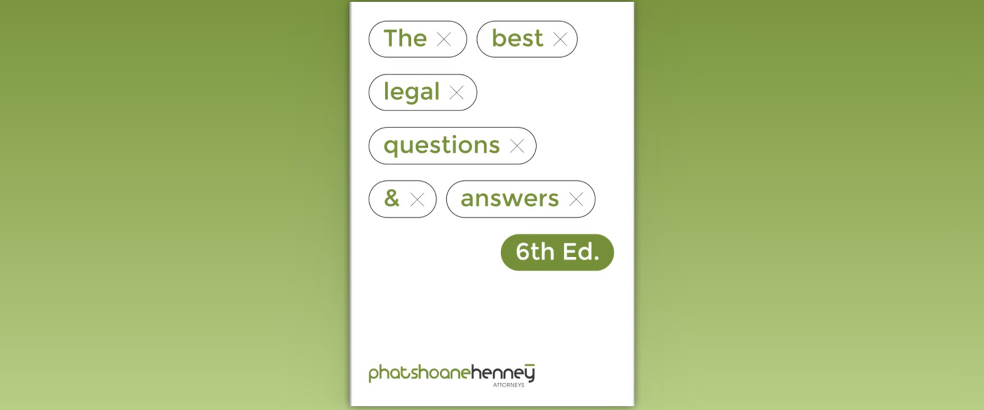 hands on tool for those legal questions