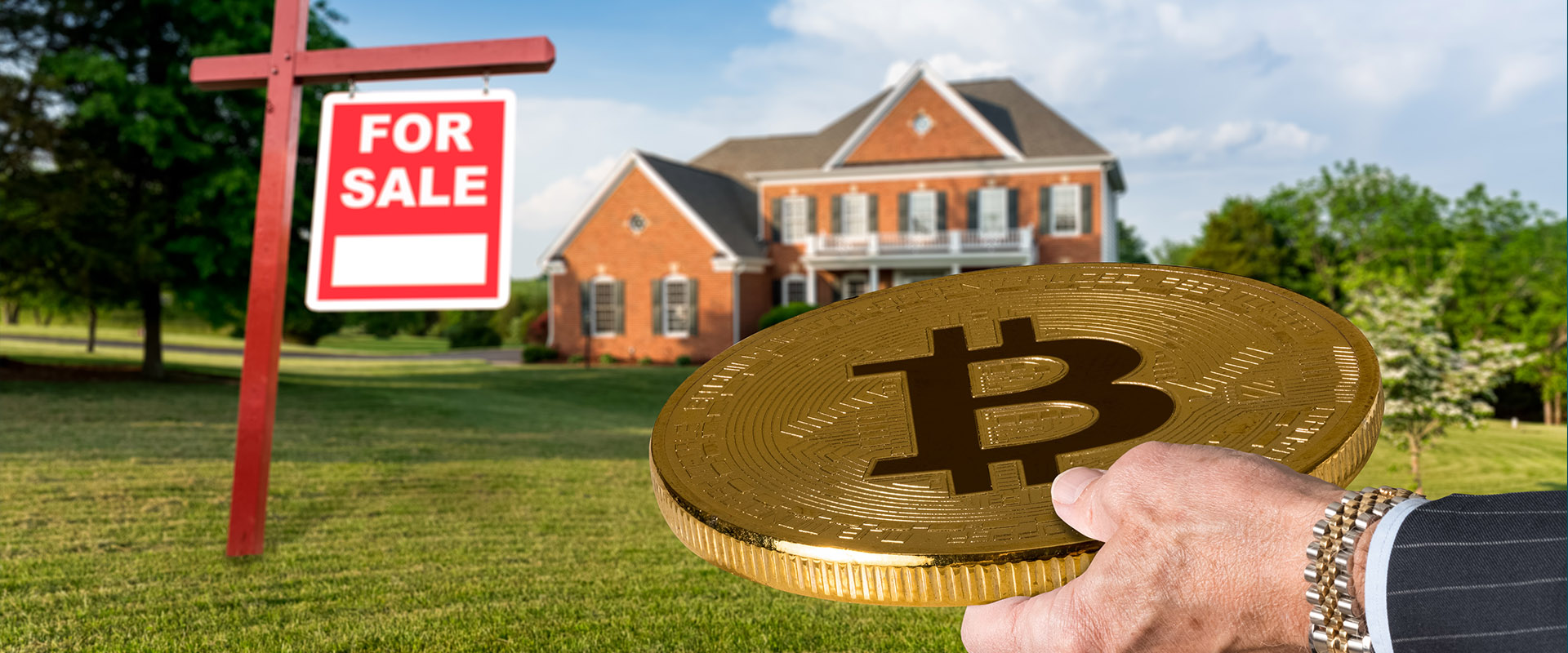 property transactions on the blockchain