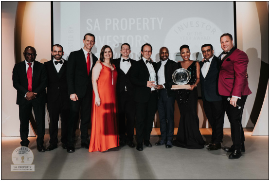 The group of award winners at last year's event