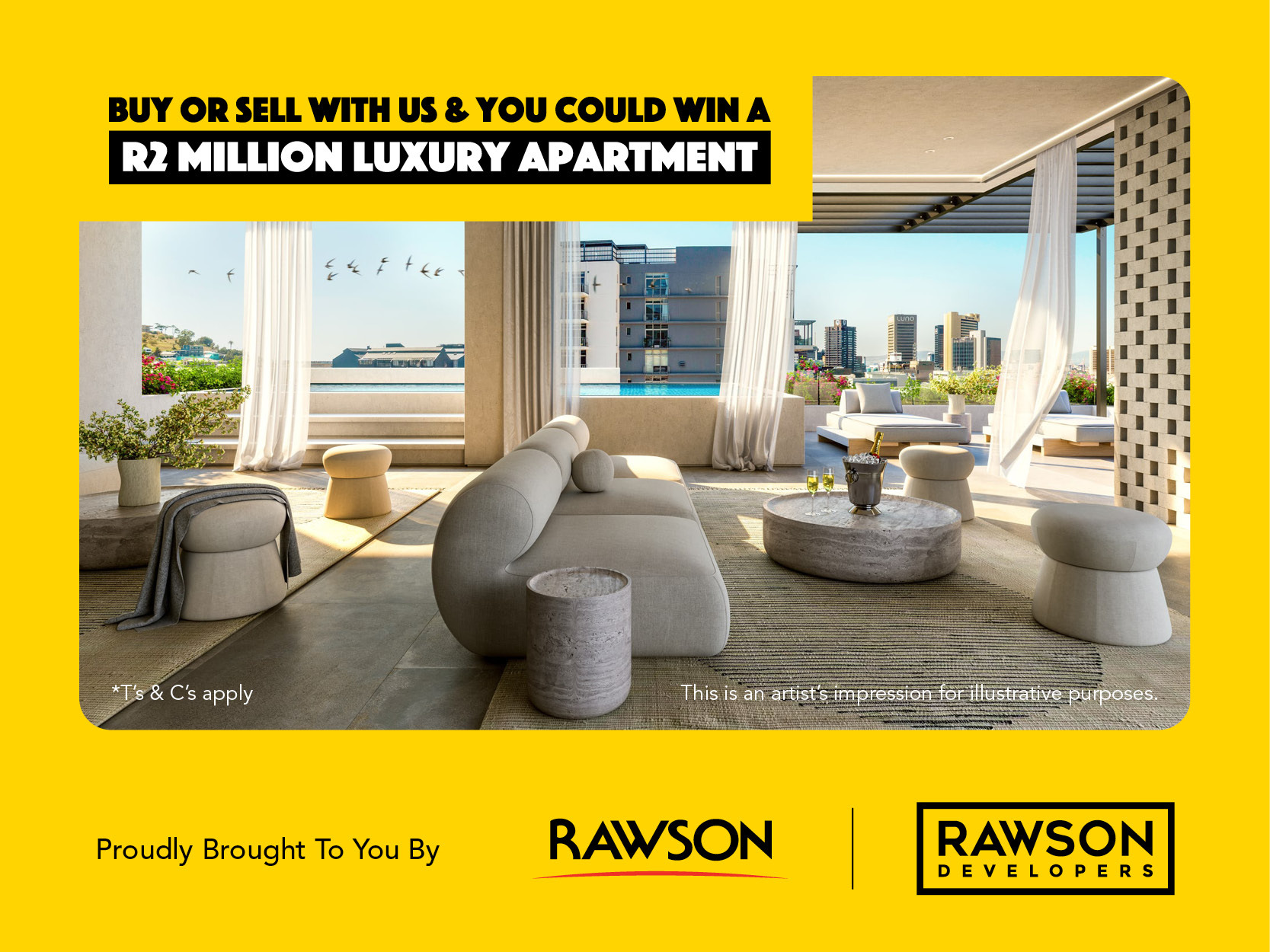 buy or sell through rawson, and you could win big!