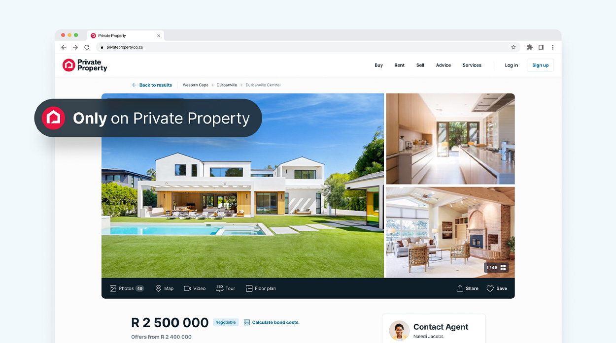private property launches 'exclusive listings'